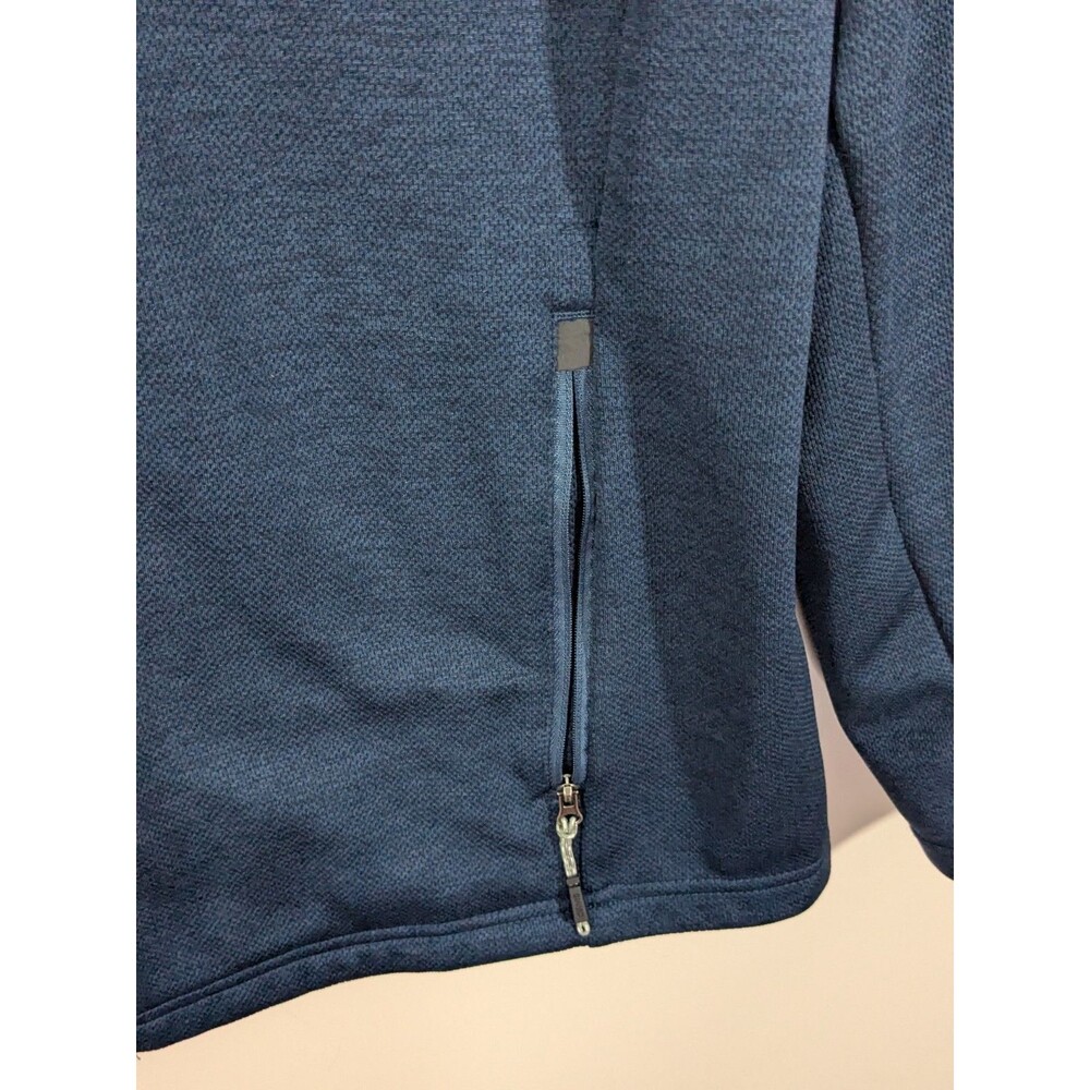 Orvis Sweatshirt Adult Sz L Blue Gray Jacket Full Zip Zipper Pockets Men - Picture 6 of 9